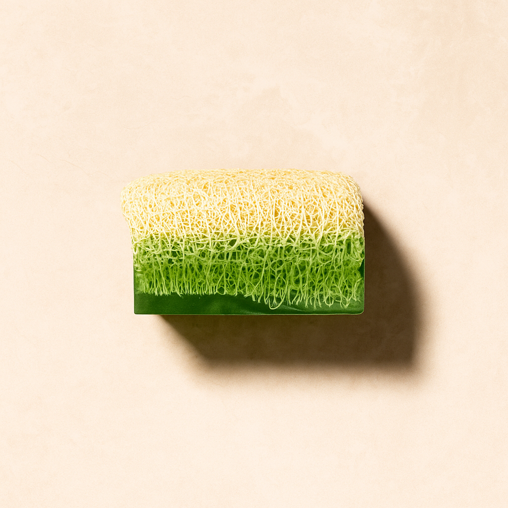 Luffa Seife Avocado