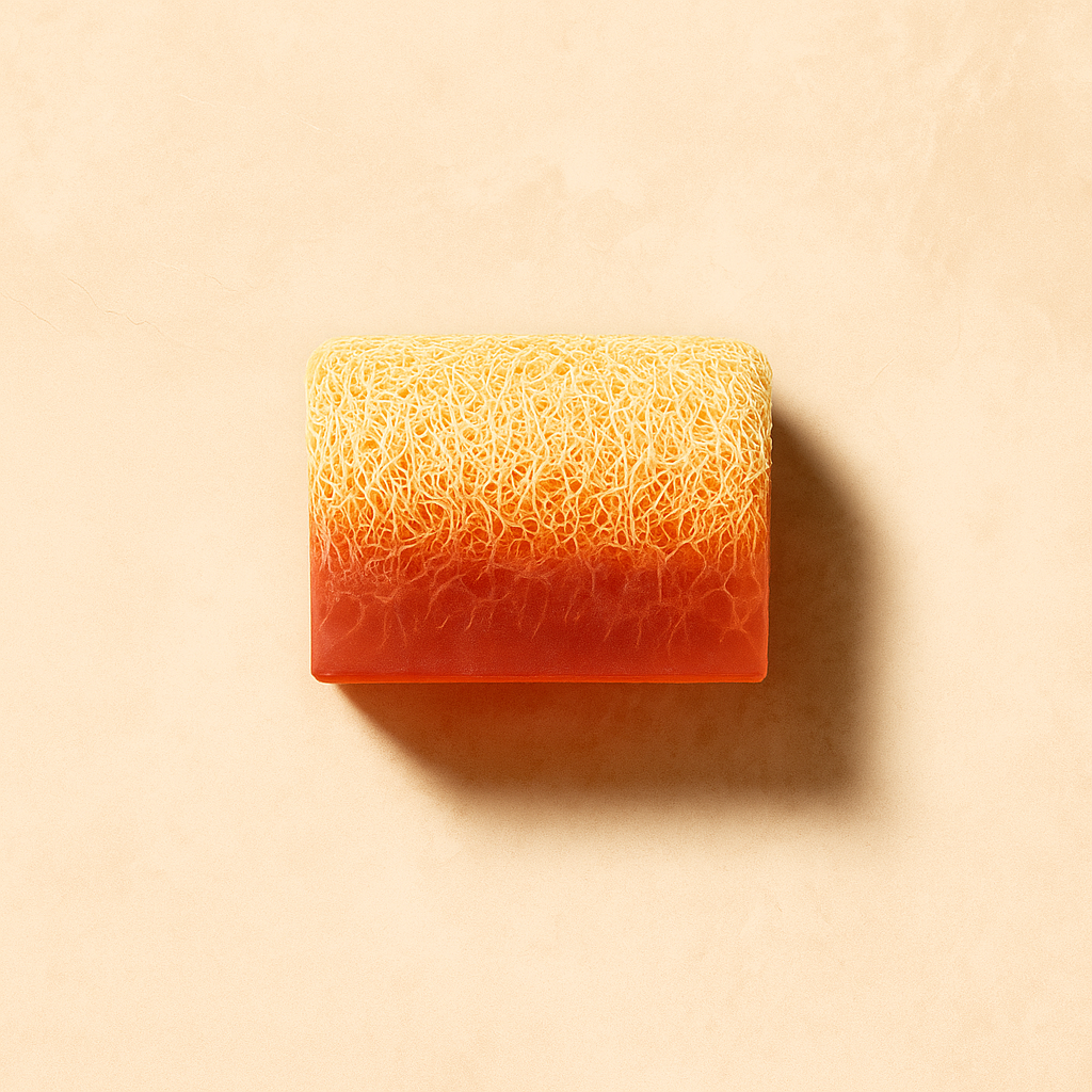 Luffa Seife Rose