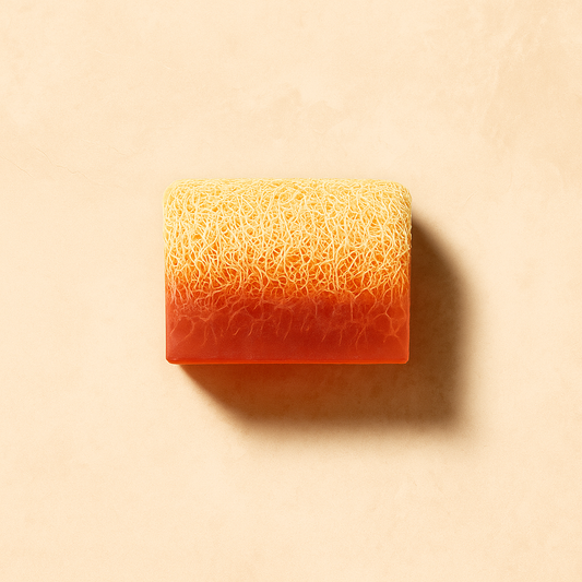 Luffa Seife Rose